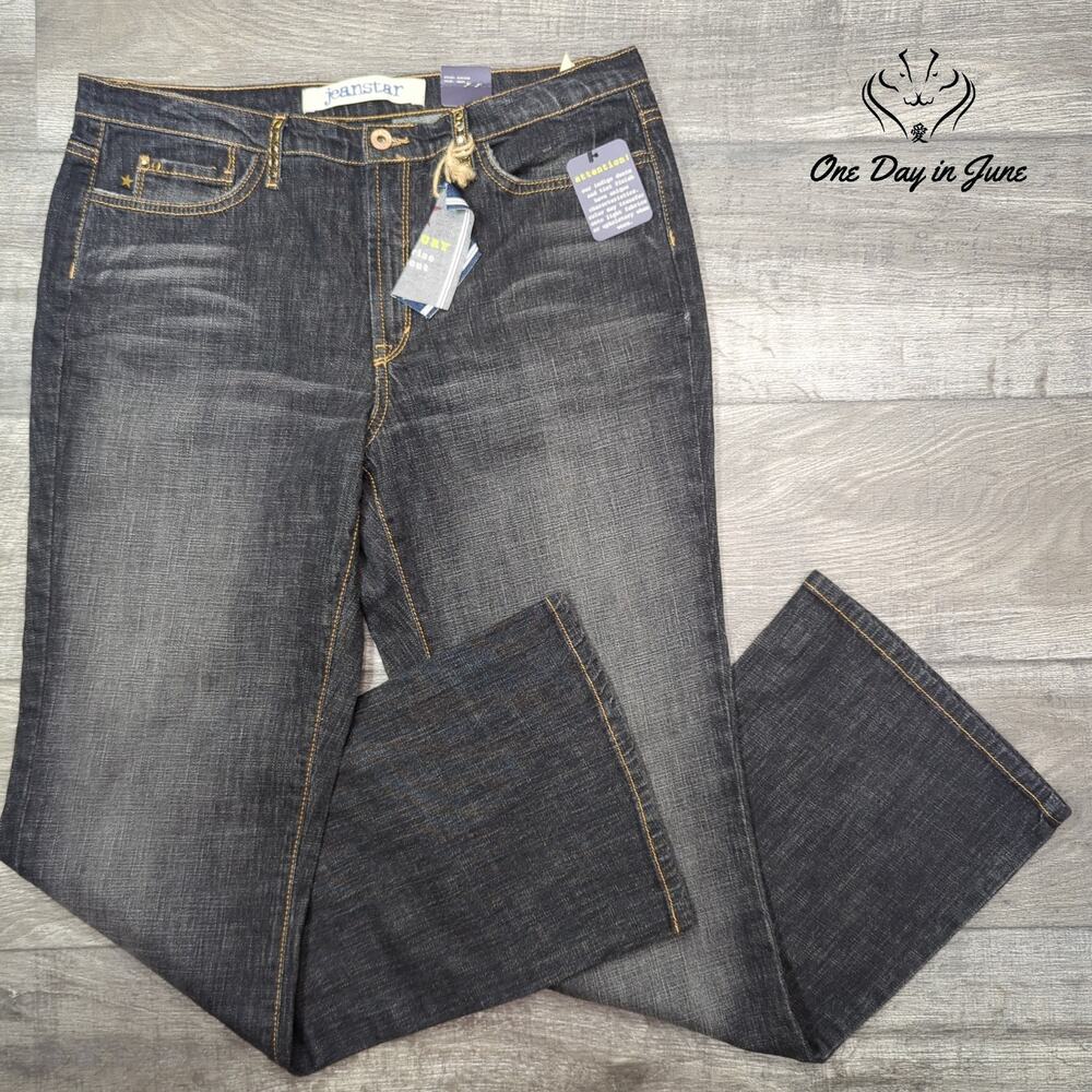 Jeanstar Vintage Authentic Legend Wash Low Rise Bootcut Jeans Size 14